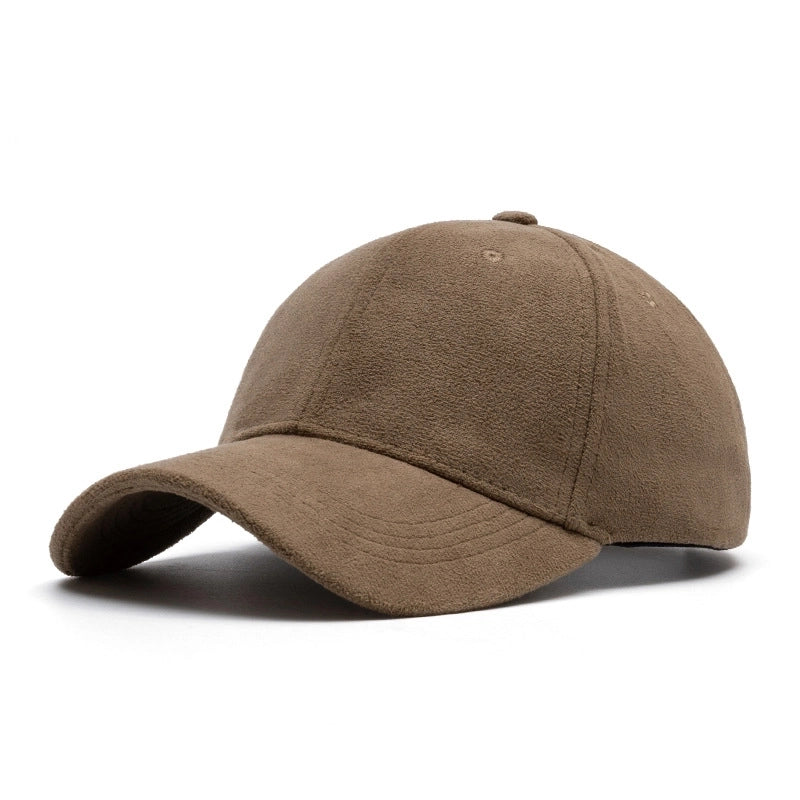 Women’s Streetwear Solid Color Curved Eaves Baseball Cap