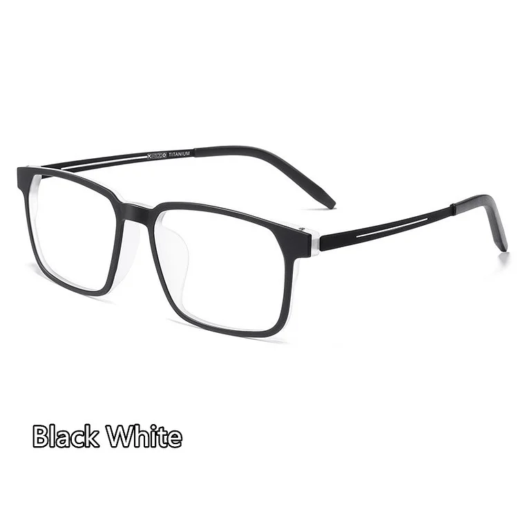 Ultralight Anti Blue Light Reading Glasses Photochromic Outdoor Optical Hyperopia Reader Glasses Men Full Frame Titanium Eyewear