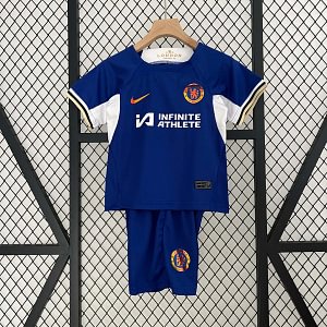 2023/2024 Chelsea Home Football Jersey Kids Size