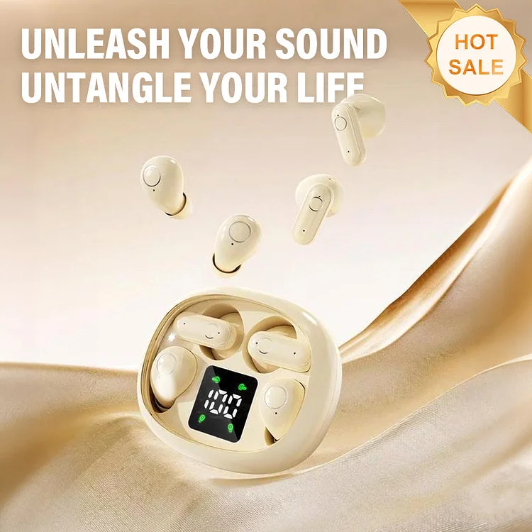 🥳2026 HOT SALE🥳💞50K+ SOLD!🎧 🔋All-Day Comfort, True Wireless Freedom. Dual Earbuds with LED Case &ndash; Grab & Go. 🚀📞