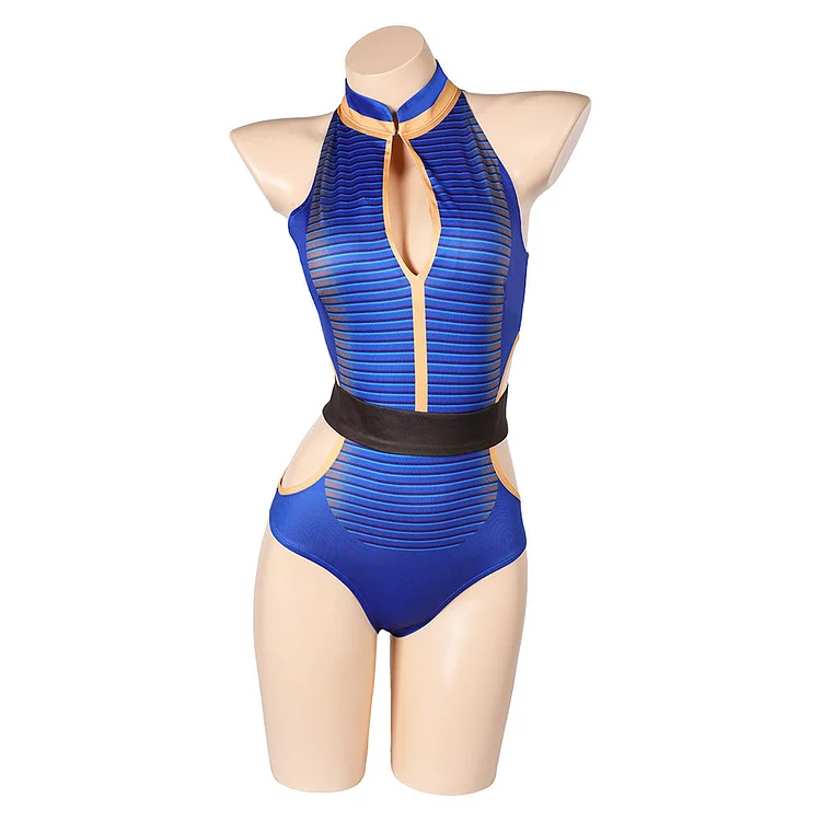 TV Fallout (2024) Lucy Blue Swimsuits Outfits Cosplay Costume Halloween Carnival Suit - Coshduk