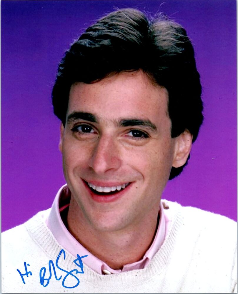 BOB SAGET Signed Autographed THE HOWARD STERN SHOW 'Full House' 8x10 Pic. A