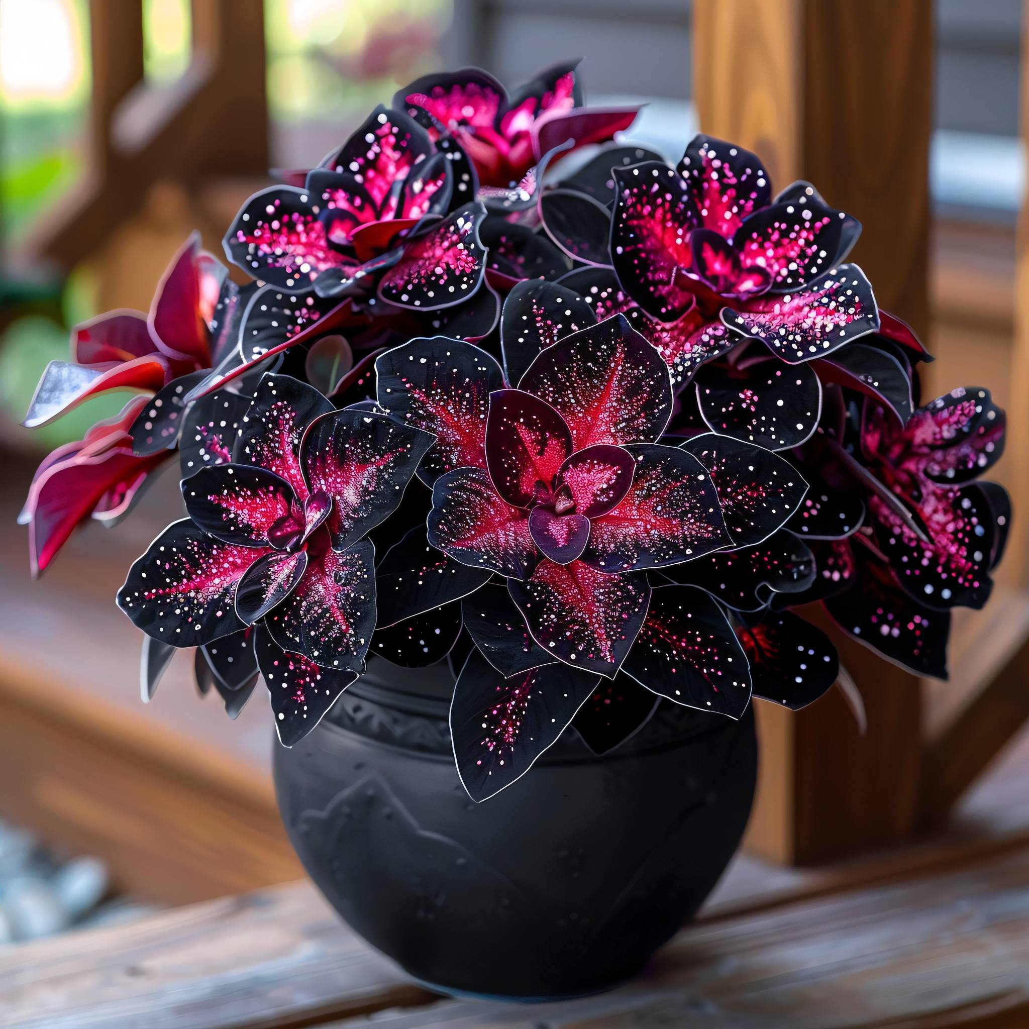 #1🔥-Rare Galaxy Polka Dot Begonia🌌☘️