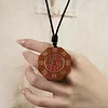 Rotatable Tai Chi Bagua Coin Pendant
