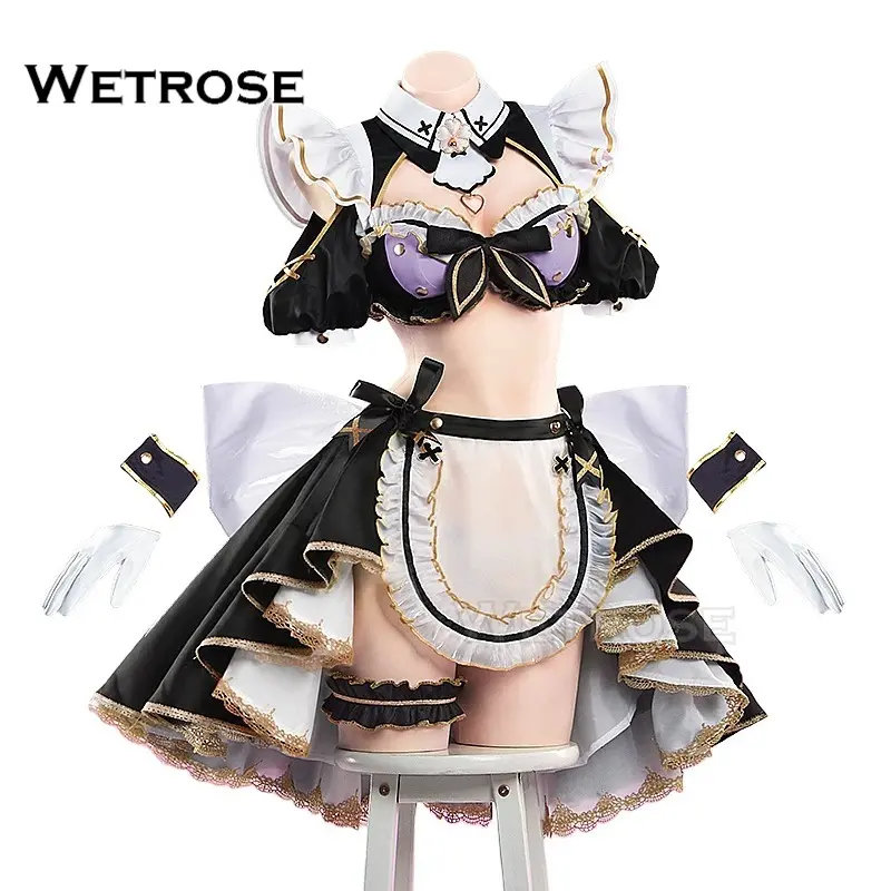 [Wetrose] Pre-Order Azur Lane Hanazuki Maid Game Outfit Cosplay Costume 