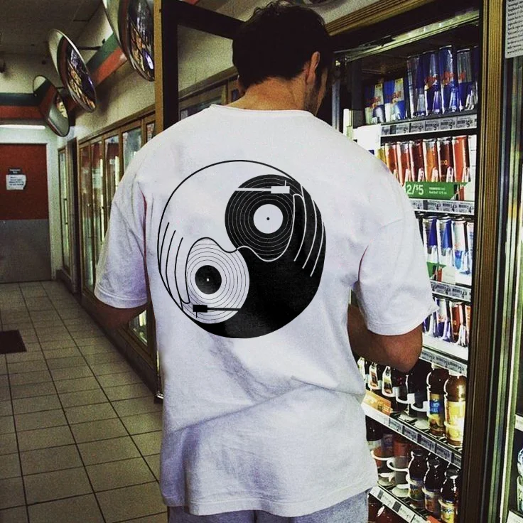 Black And White Discs T-shirt