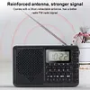Full Band Radio Portable FM/AM/SW Receiver MP3 Music Player for Home Outdoor