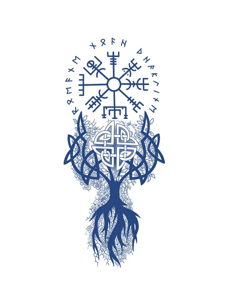 KT101-150 Semi-permanent herbal juice tattoo sticker flower arm clavicle non-reflective simulation tattoo large picture flower