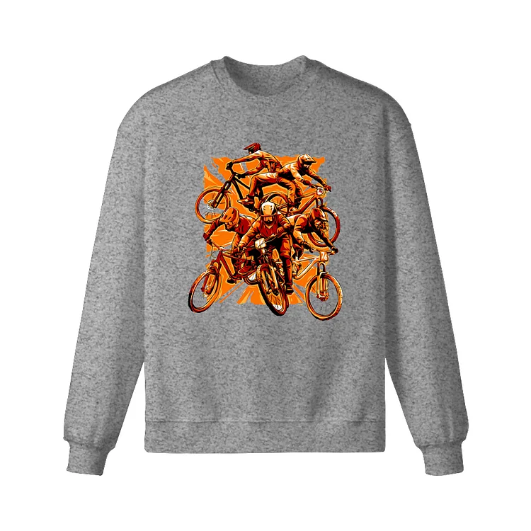 BMX Riders on Fire Sweatshirt