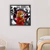 Bayern M&uuml;nchen Berni - runder Bohrer Diamond Painting - 30*30cm