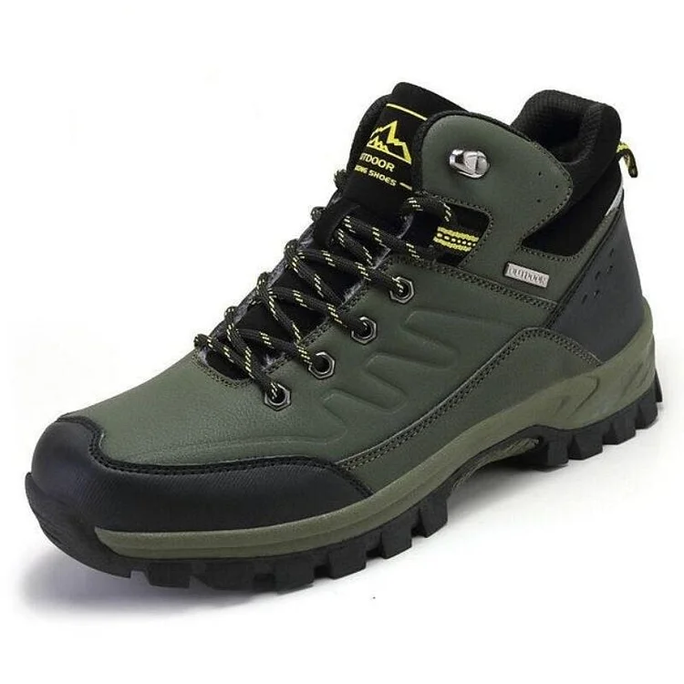  Men Waterproof Orthopedic Shoes Anti-shock Winter Boots Radinnoo.com