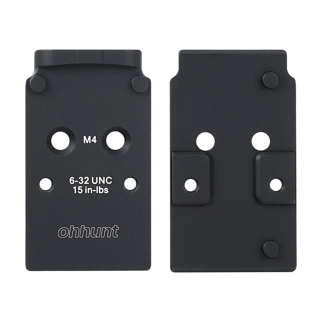ohhunt&reg; HK VP9 OR / VP9L OR Adapter Plate Compatible with RMR / SRO Holosun 407C 507C 508T and RD-U2 RD-U4 CNC 7075-T6