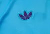 Joyfball 2025/2026 Real Madrid Half-Pull Training Suit Light blue Retro Version Football Shirt 1:1 Thai Quality