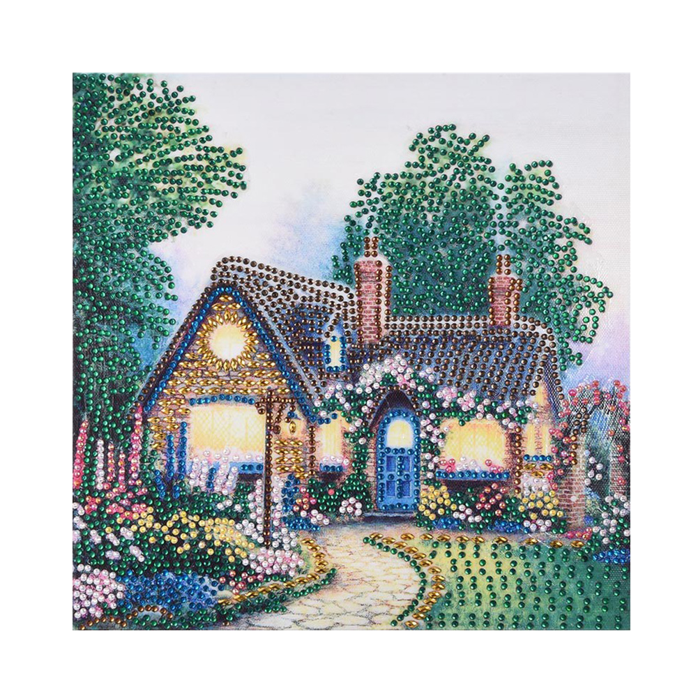 

Small House - Special Shaped Diamond Painting - 30*30CM, 501 Original