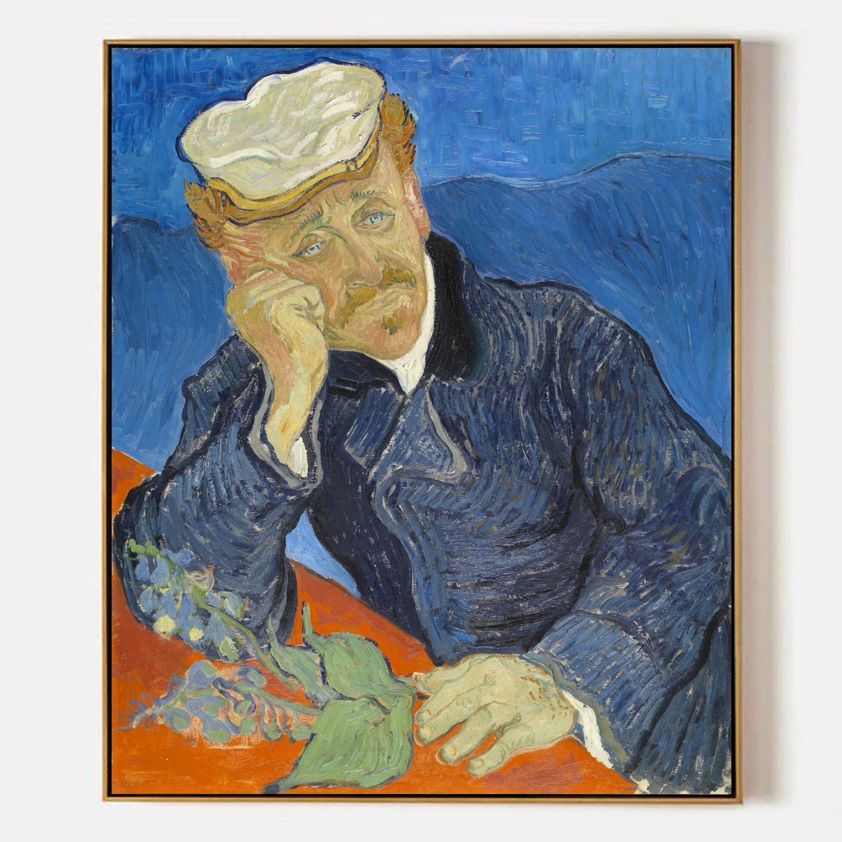 Arabelart Dr Paul Gachet by Vincent van Gogh - Famous Art Reproduction