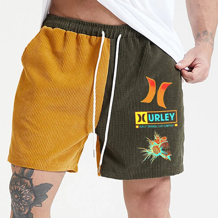 Men's Printed Track Shorts 30a4