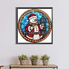 Diamond Painting-DIY Crystal Rhinestone Xmas Snowman
