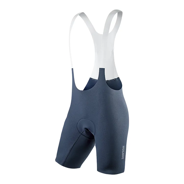 Pantaloncini Da Ciclismo Uomo WOSAWE Con Imbottitura, Neri, Traspiranti E Rapidi Asciugatura
