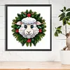 Diamond Painting -DIY Round Drill Critter Wreath Ovine