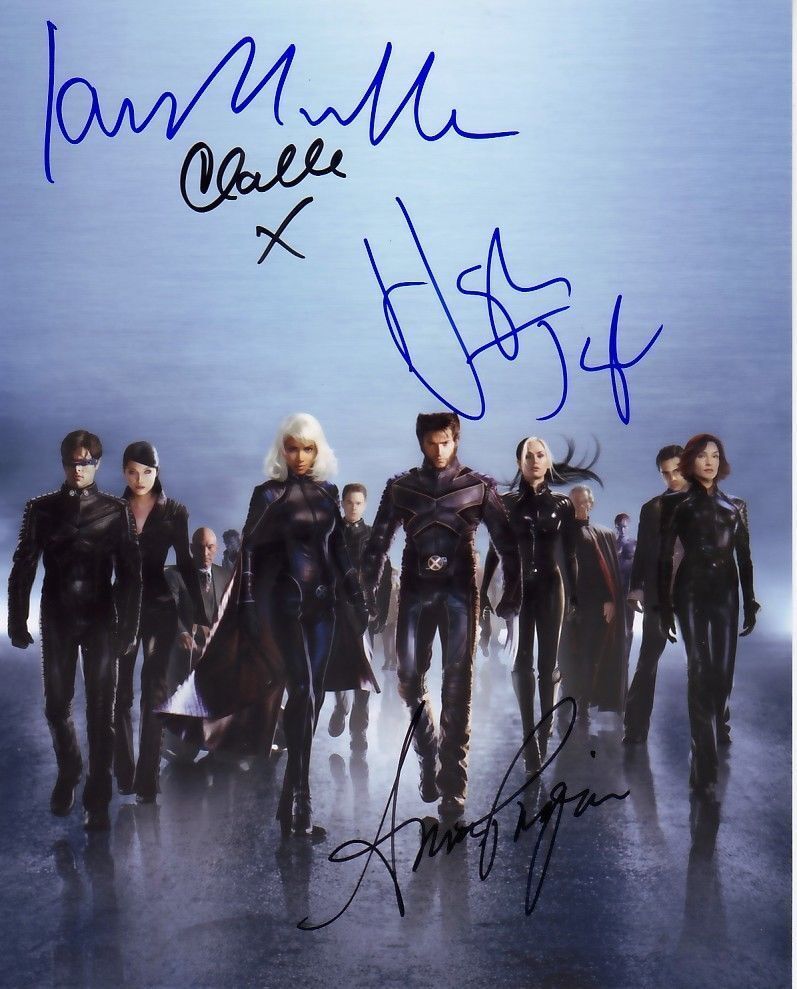 X-MEN CAST AUTOGRAPH SIGNED PP Photo Poster painting POSTER