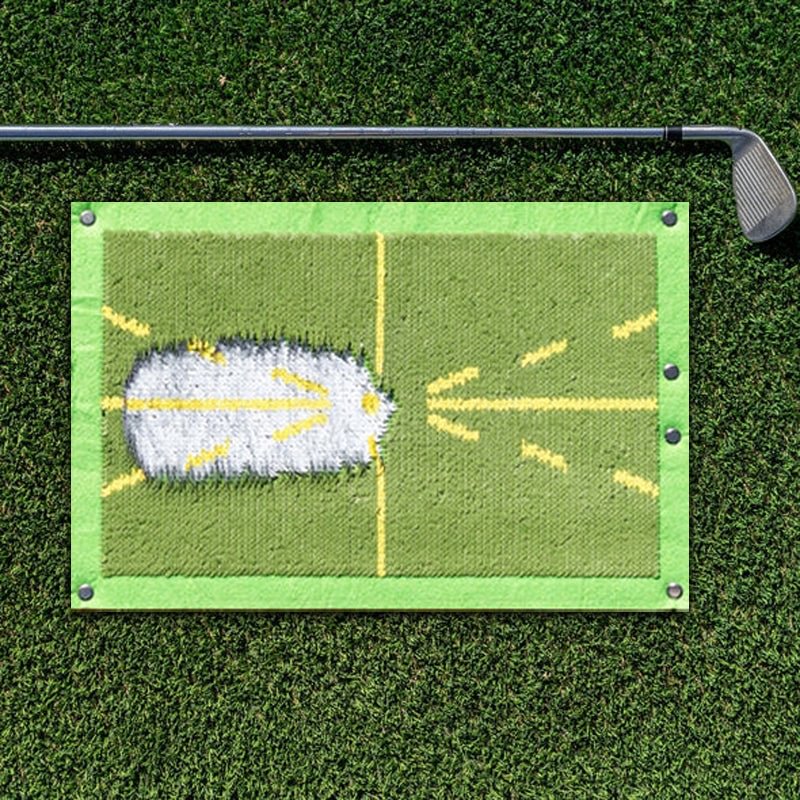 Musedesire™ Golf Training Mat for Swing Detection Batting