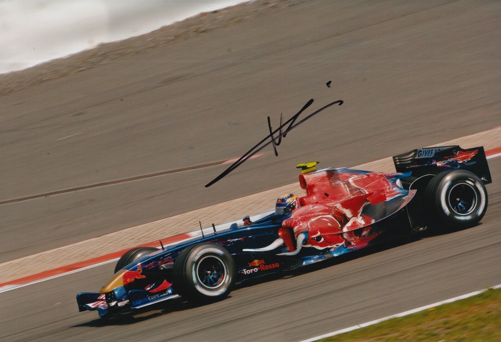 Neel Jani Hand Signed 12x8 Photo Poster painting Scuderia Toro Rosso F1 9.