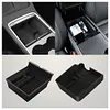 2pcs Center Console Organizer Storage Box for Tesla Model 3 Model Y 2021-2022