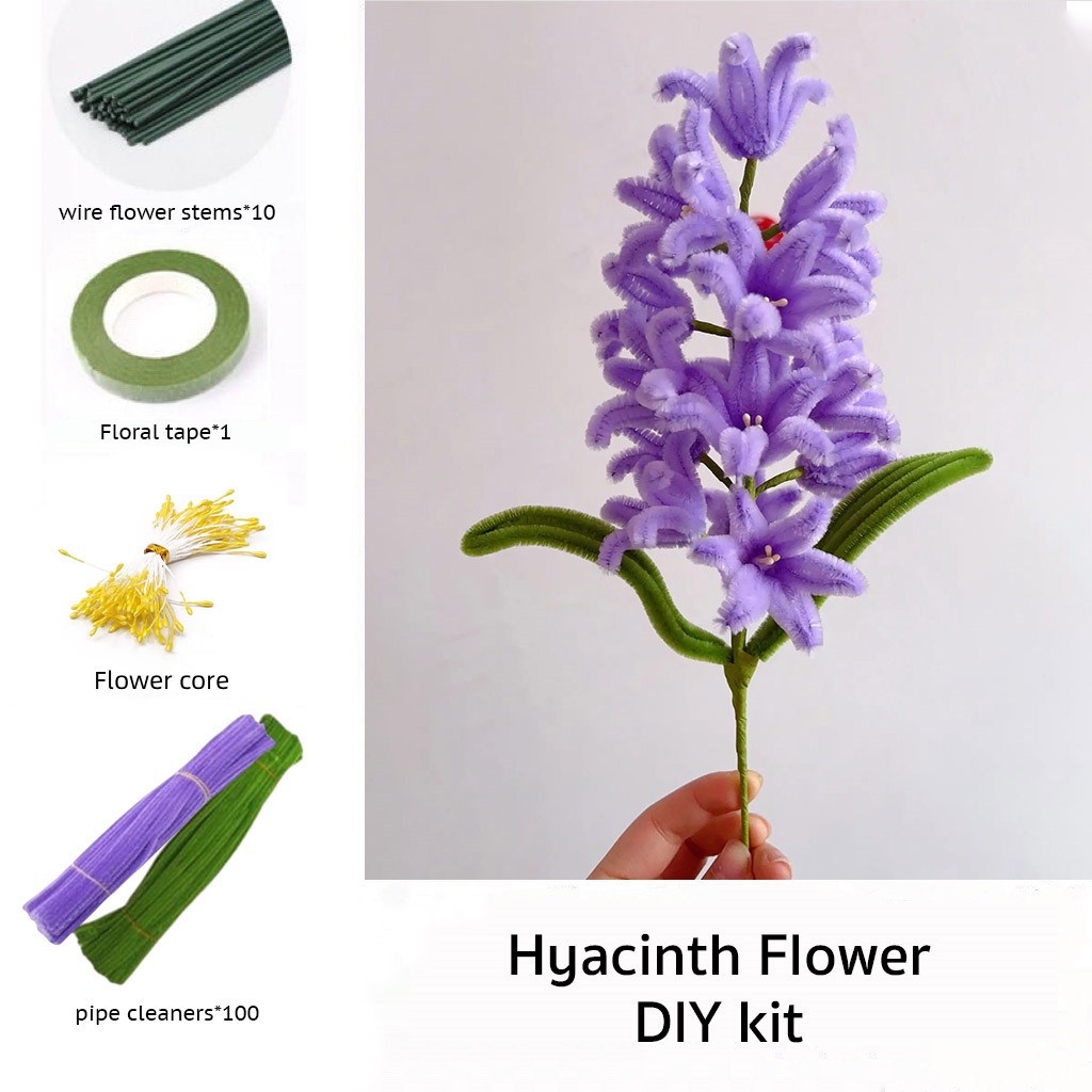 How to make Hyacinthus Orientalis Pipe Cleaner