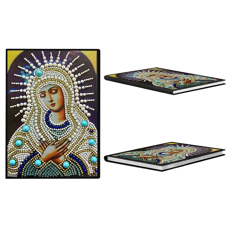 【Notebook】Diamond Painting Notebook 50 Pages A5 No Lines for Adult Beginner DIY Crafts Gift gbfke