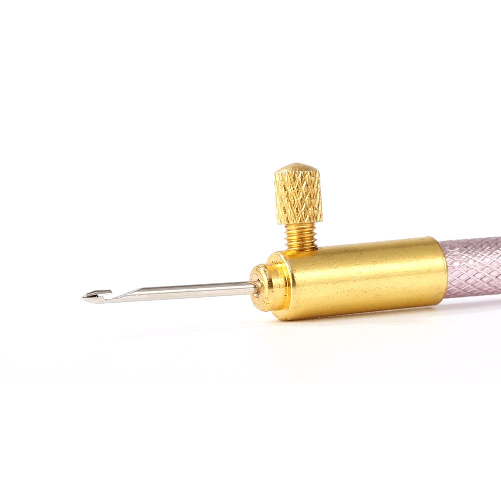 DIY French Embroidery Crochet Needle Beaded Embroidery Hoop Hook with 3