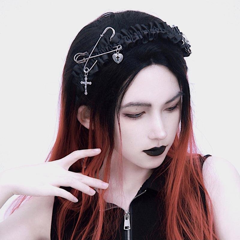 Ruffle Lace Hair Band
