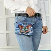 DIY butterfly shaped diamond painting one-shoulder chain lady bag