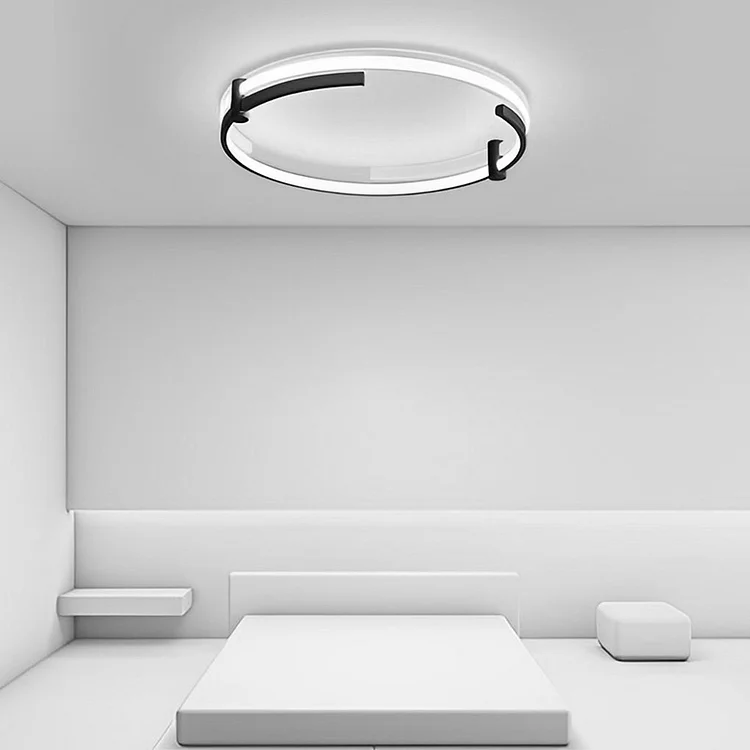 Round Creative LED Stepless Dimming with Remote Modern Ceiling Lights - Appledas