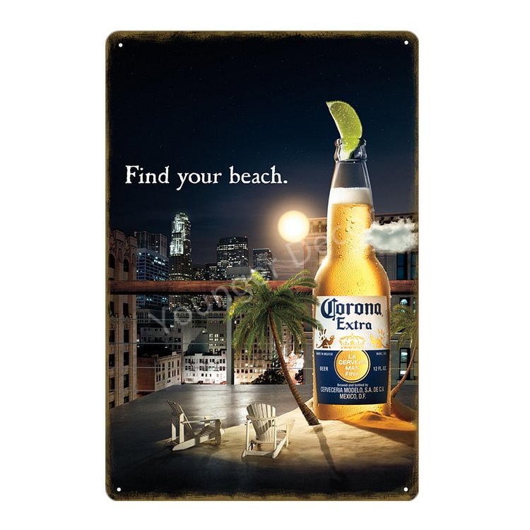 【20*30cm/30*40cm】Corona Beer - Vintage Tin Signs/Wooden Signs