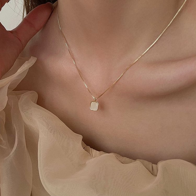 Black Vintage Alloy Necklaces