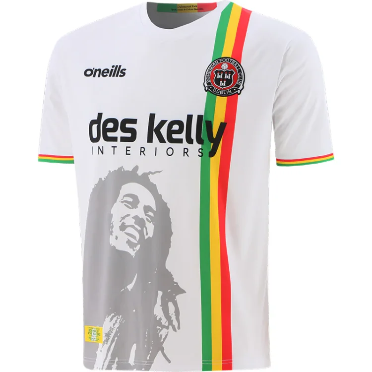 Bohemians x Bob Marley Collaboration Jersey