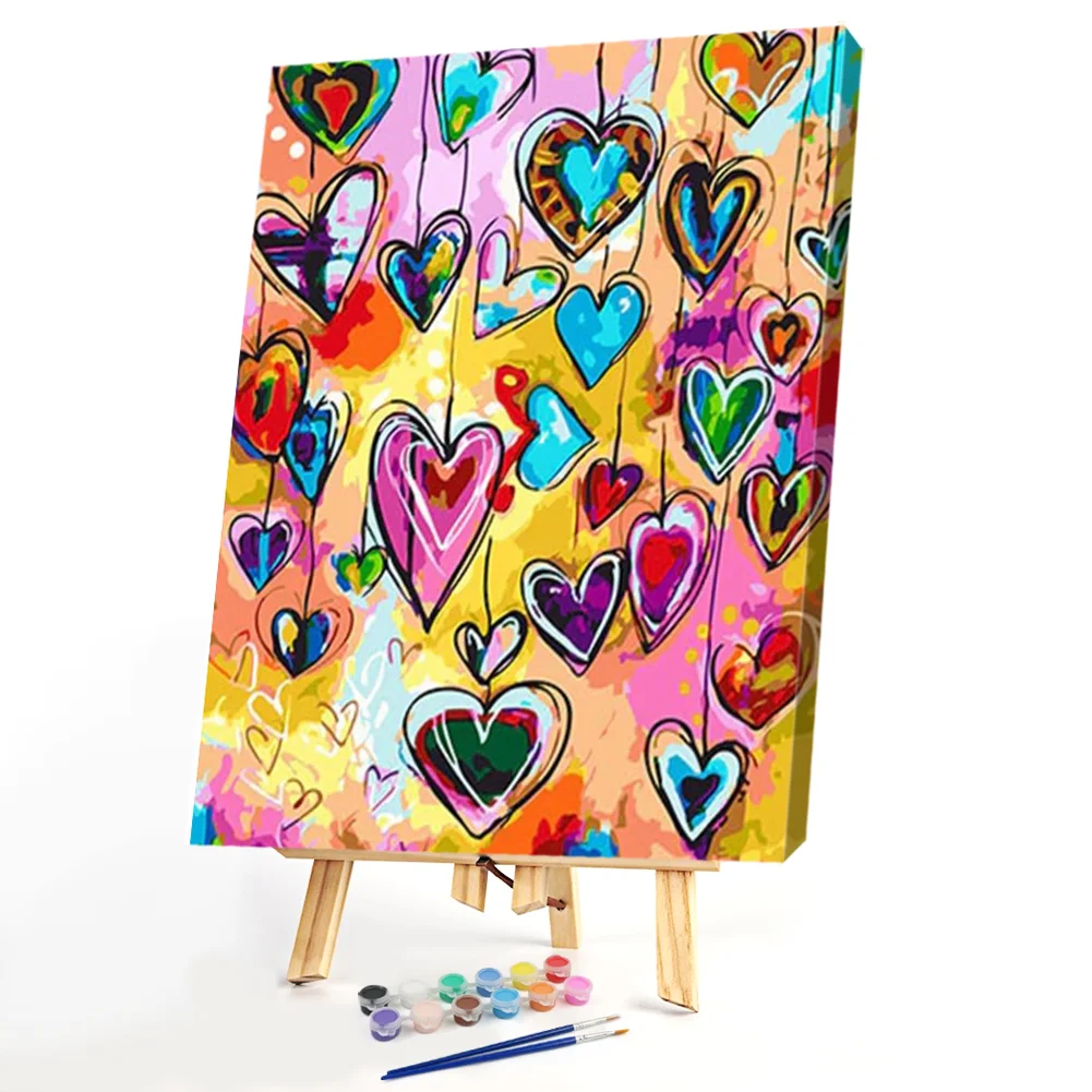 Love Heart - Paint By Number(40*50cm)