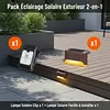 🔥🔥Lampe Solaire &agrave; Clip Ext&eacute;rieur avec D&eacute;tecteur de Mouvement🔥🔥🔥