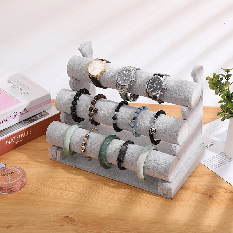 Three-layer Bracelet Rack Jewelry Rack Storage Headband Bracelet Bracelet Jewelry Rack Watch Shelf Jewelry Display Props