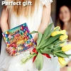 (US Only)6PCS DIY Diamond Art Greeting Cards Birthday Theme Congratulations Cards & Gifts