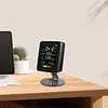 5 In 1 Formaldehyde Monitor with Holder Carbon Dioxide Detector USB Rechargeable TVOC Detector Temperature Humidity Home Air Quality Monitor