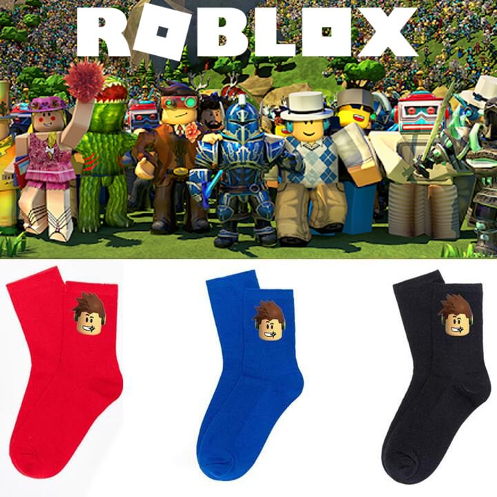 Cross Border Game Roblox Socks New Peripheral Socks Men And Women Autumn And Winter Candy Color Mid Tube Stockings Alibaba - roblox border game