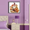 Diamond Painting -5D Full Round Drill Autumn Mushroom Gnome(40x40cm)