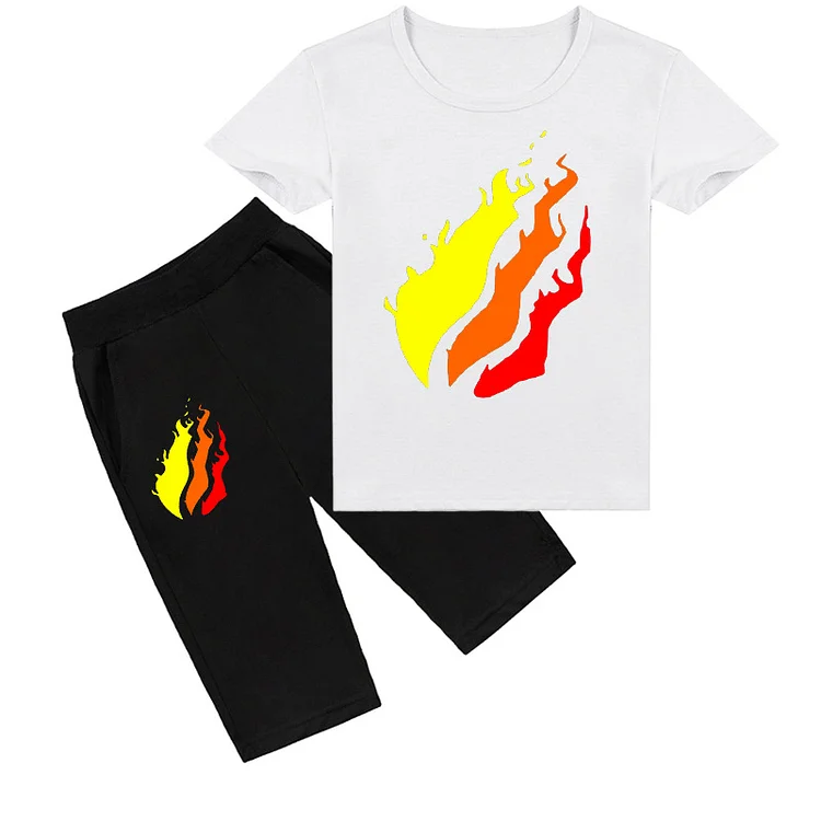 Mayoulove Prestonplayz Shorts Set for Kids - Fun Gaming Theme, Comfortable & Durable, Ideal for Young Gamers-Mayoulove
