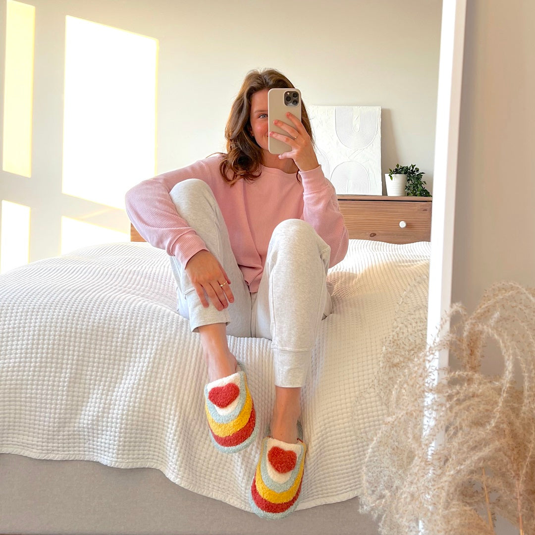 nordic_peace_rainbow_heart_slippers