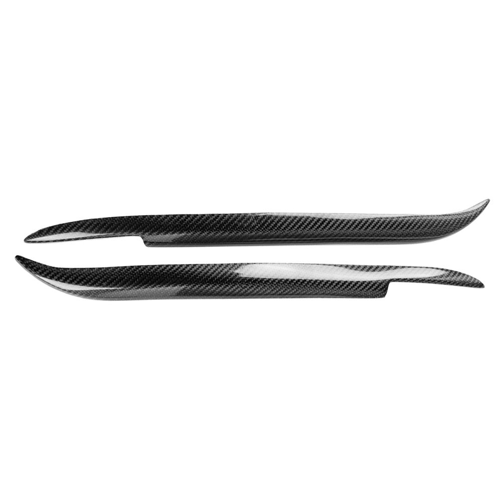 

1 Pair Carbon Fiber Headlight Headlamp Eyelids Eyebrows for BMW E39 97-03, 501 Original