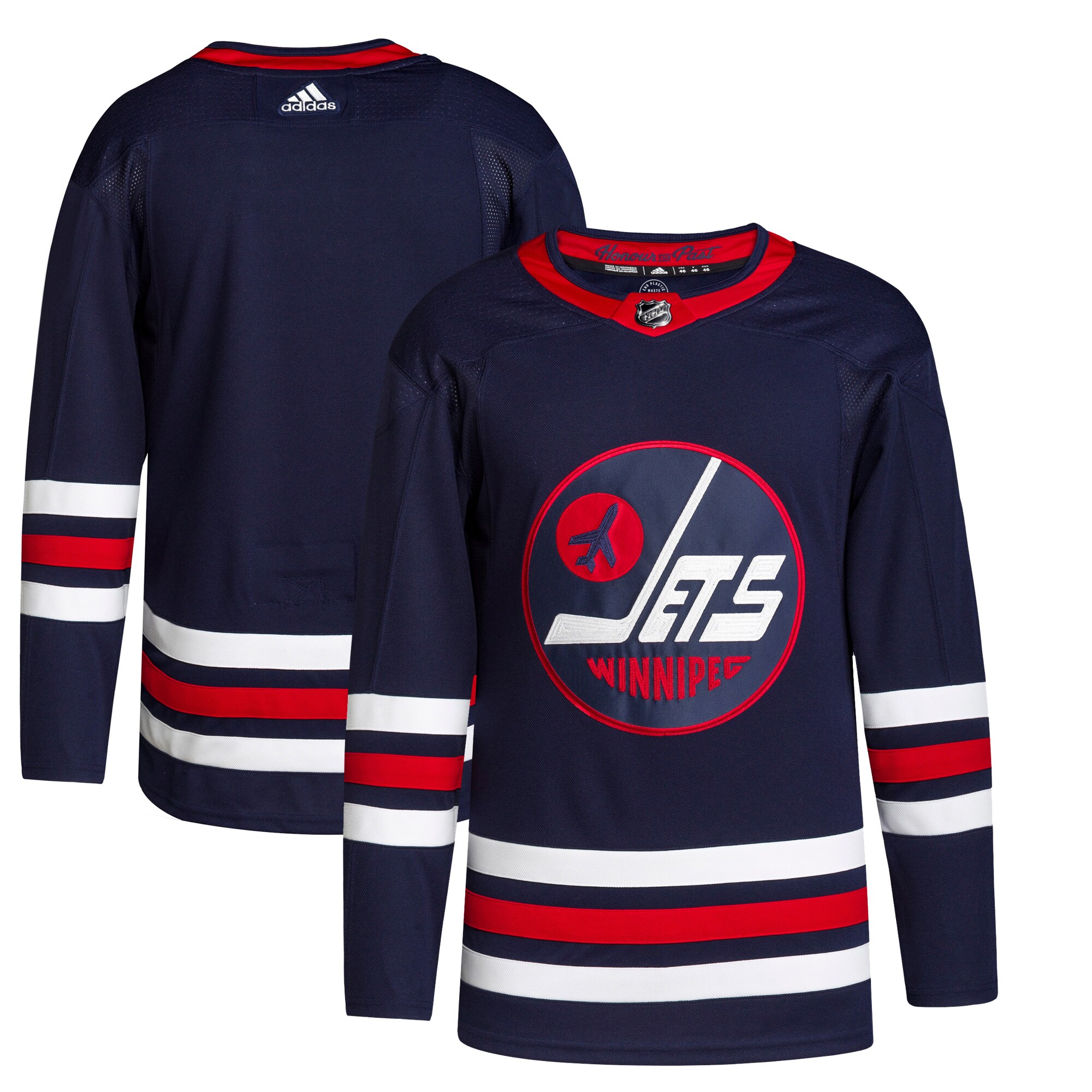 Winnipeg Jets  Men&rsquo;s 2021/22 Alternate Primegreen  Jersey &ndash; Navy mysite