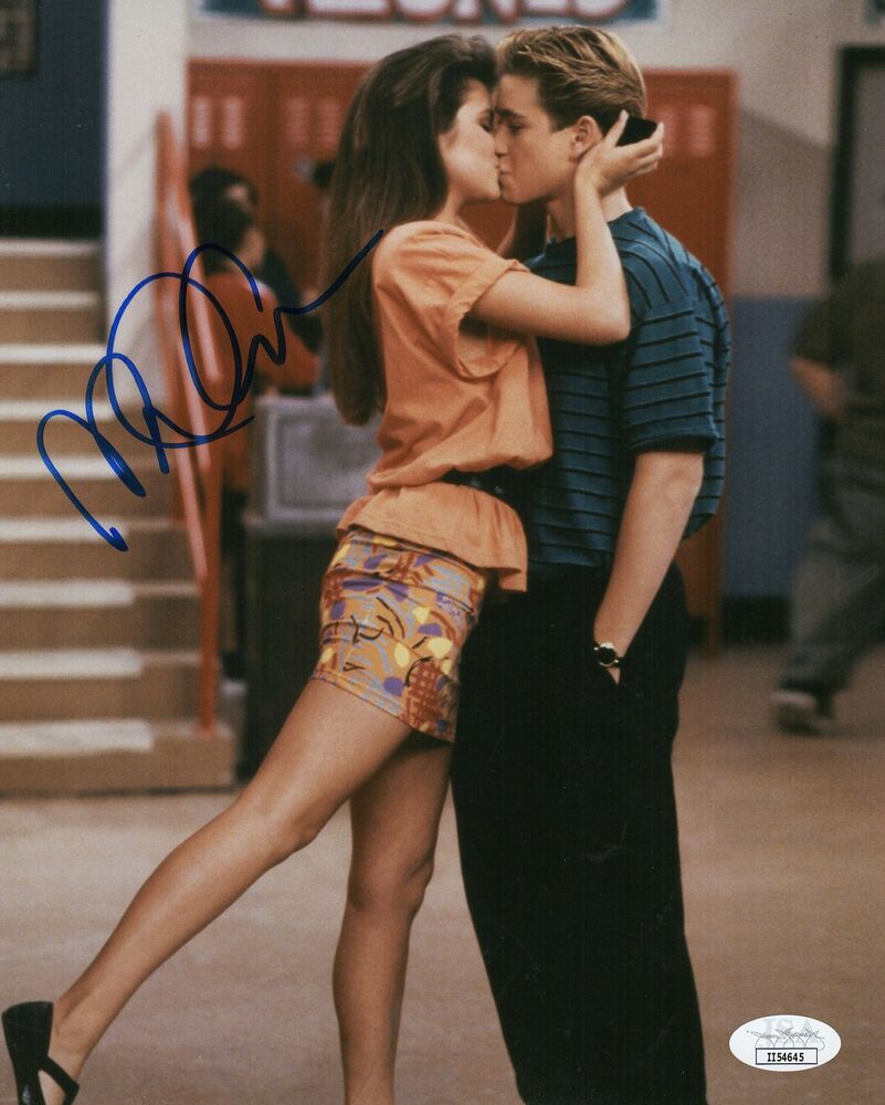 Mark-Paul Gosselaar Autograph 8x10 Photo Poster painting Saved by the Bell  Signed  4