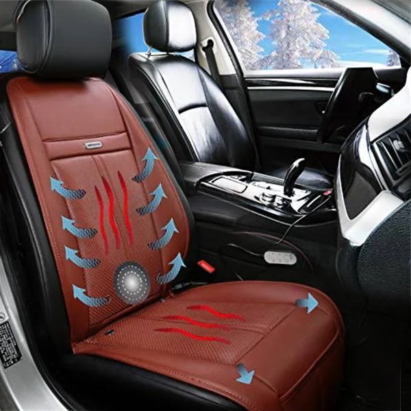 Universal Cooling & Warm Car Seat Cover Heated & Massage Chair Cushion