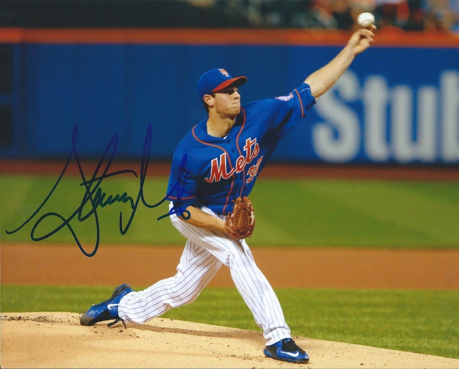 STEVEN MATZ signed autographed NEW YORK METS 8x10 Photo Poster painting w/COA